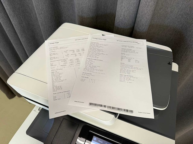 Hp color laserjet managed mfp e57540 - multifunctionele laserprinter - afbeelding 2 van  13