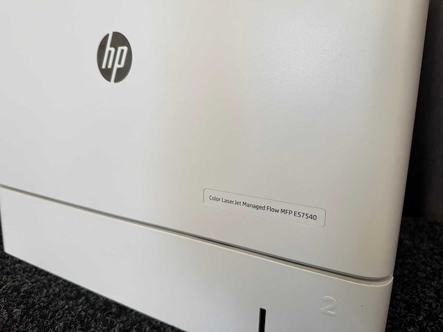 Hp color laserjet managed mfp e57540 - multifunctionele laserprinter - afbeelding 11 van  13
