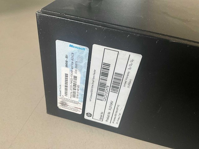 Hp compaq 8200 elite sff desktop pc - afbeelding 3 van  6