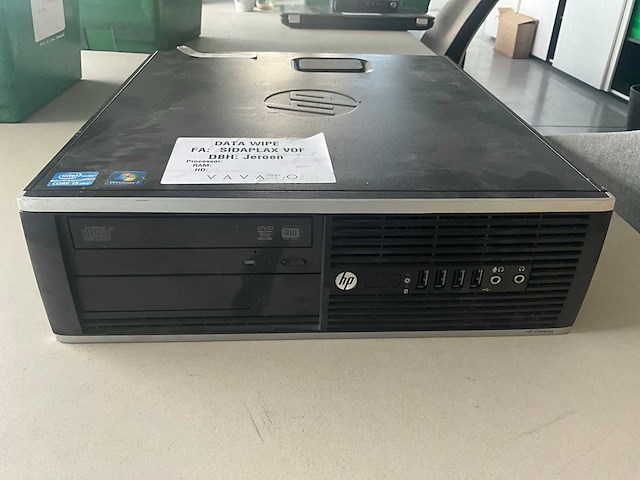 Hp compaq 8200 elite sff desktop pc - afbeelding 1 van  6