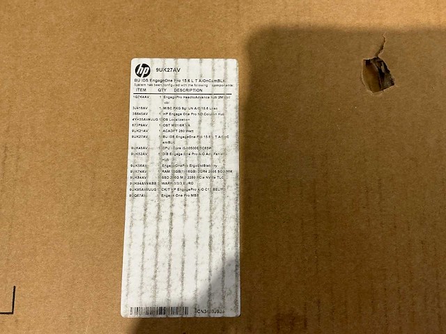 Hp computer hp engage one pro aio touchscreen - afbeelding 5 van  5