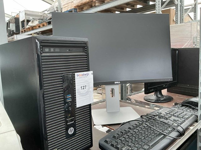 Hp computercomfiguratie + fax - afbeelding 1 van  7