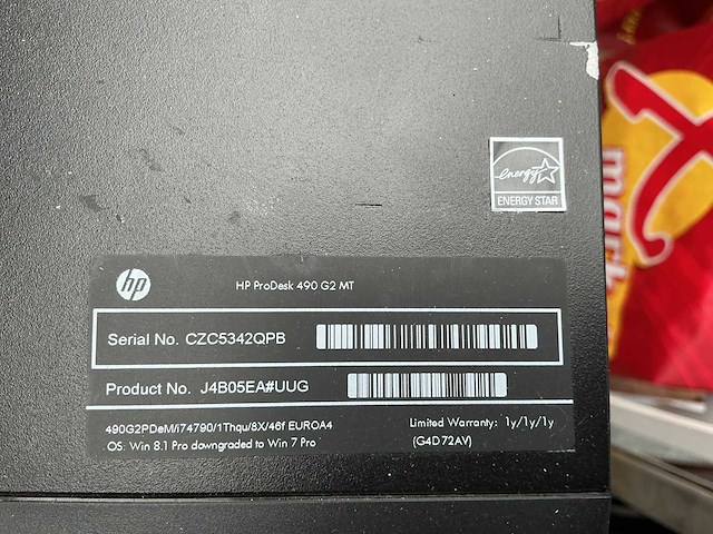 Hp computercomfiguratie + fax - afbeelding 5 van  7