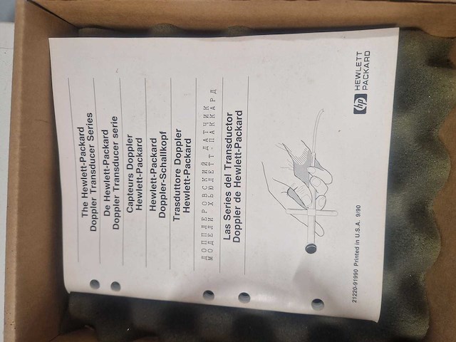 Hp doppler transducer - afbeelding 2 van  2