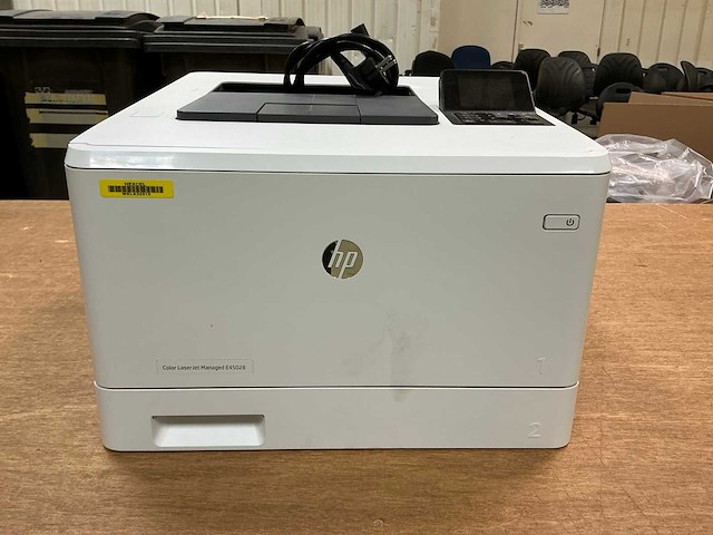 Hp e45028 color laserjet managed printer & scanner - afbeelding 5 van  12