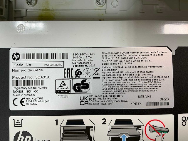 Hp e45028 color laserjet managed printer & scanner - afbeelding 4 van  13