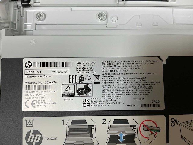 Hp e45028 color laserjet managed printer & scanner - afbeelding 3 van  13