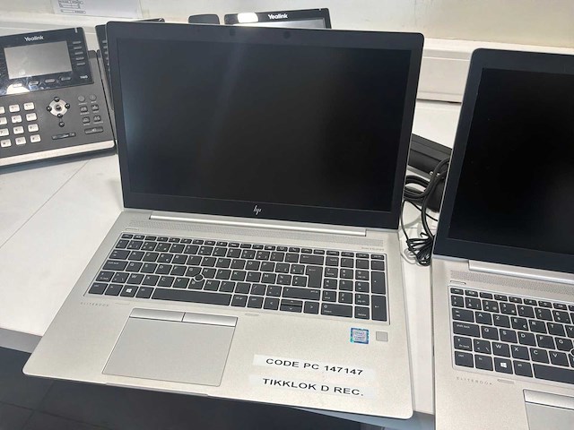 Hp elitebook laptop (3x) - afbeelding 2 van  5