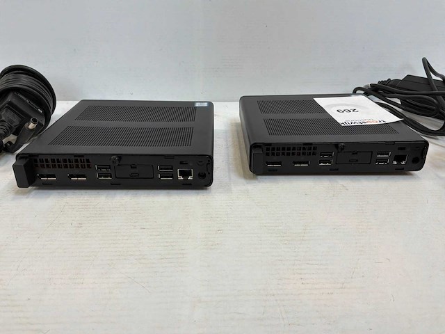 Hp elitedesk 800 g5 desktop mini (2x) - afbeelding 3 van  4