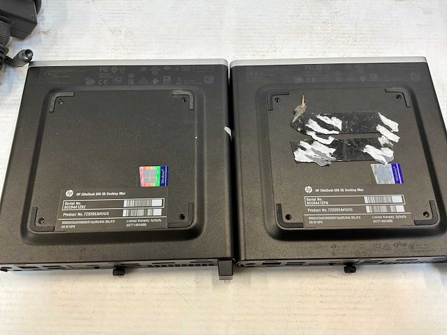 Hp elitedesk 800 g5 desktop mini (2x) - afbeelding 4 van  4