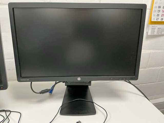 Hp elitedisplay e231 monitor (2x) - afbeelding 4 van  11