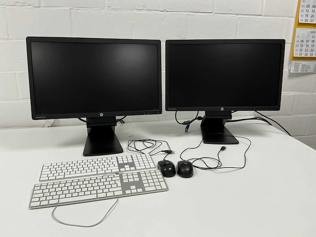 Hp elitedisplay e231 monitor (2x) - afbeelding 1 van  11