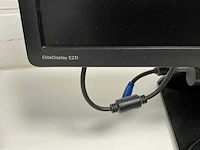 Hp elitedisplay e231 monitor (2x) - afbeelding 5 van  11