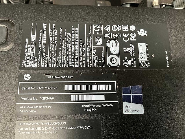 Hp grote partij laptop en desktops voor onderdelen - afbeelding 4 van  5