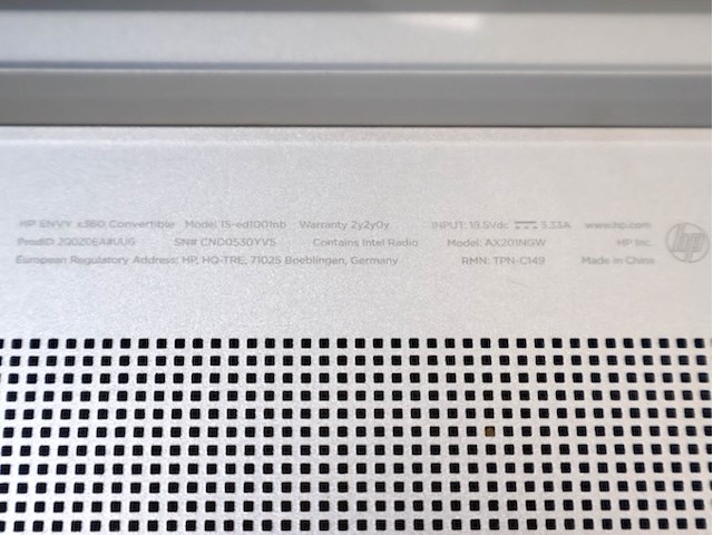 Hp laptop - afbeelding 4 van  5