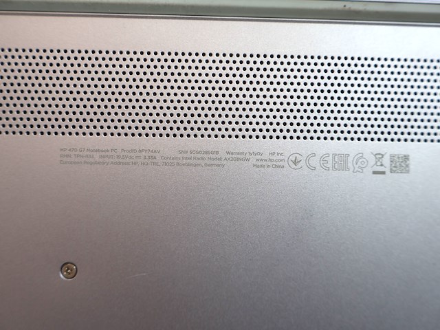Hp laptop - afbeelding 4 van  5