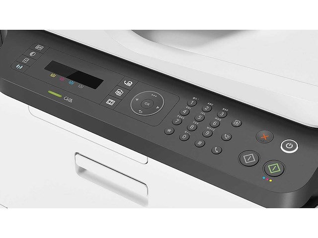 Hp laser 179fnw, draadloze wifi kleuren laserprinter voor thuiskantoor (printen, kopiëren, scannen, faxen) - afbeelding 2 van  2