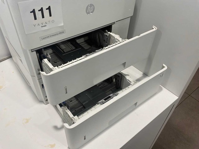 Hp laserjet enterprise m506 laserprinter - afbeelding 3 van  4