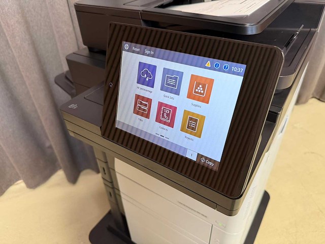 Hp laserjet enterprise mfp 630 - multifunctionele laserprinter - afbeelding 2 van  8