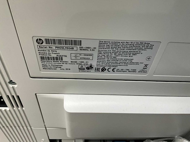 Hp laserjet mfp m52710 laserprinter - afbeelding 6 van  6