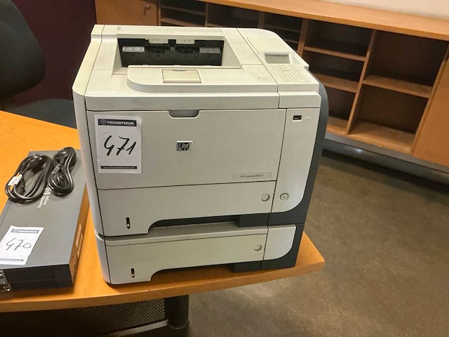 Hp laserjet p3015 laserprinter - afbeelding 2 van  4