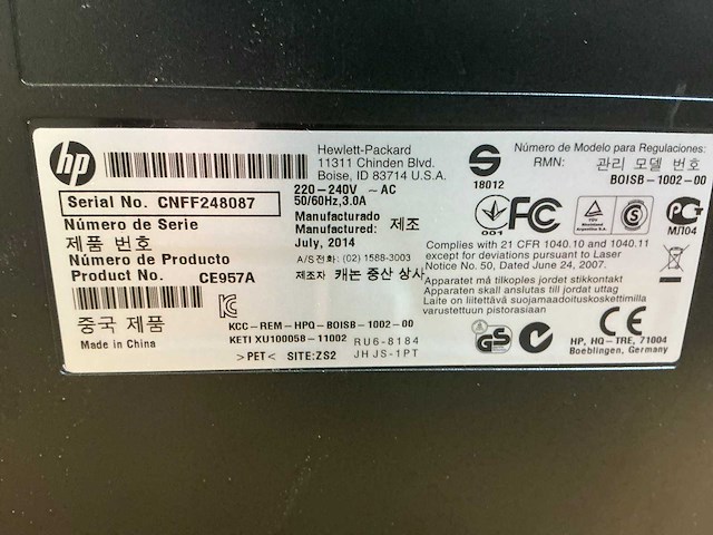 Hp laserjet pro 400 color m451dn printer & scanner - afbeelding 6 van  14