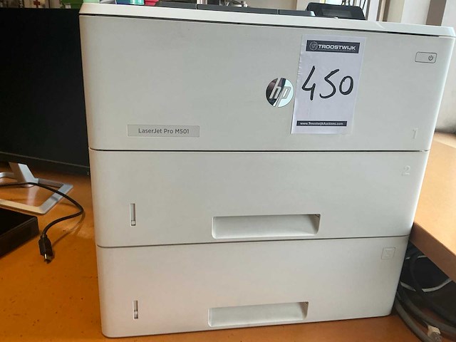 Hp laserjet pro m501 laserprinter - afbeelding 3 van  3