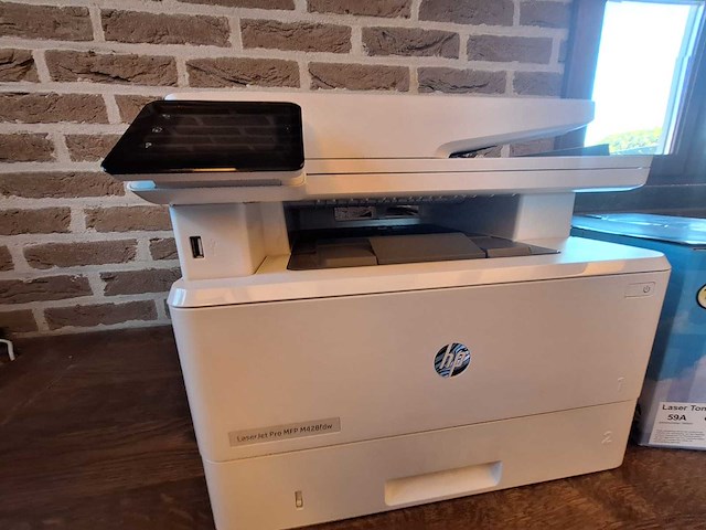 Hp laserjetpro mfp m428 printer met inktpatronen - afbeelding 3 van  4