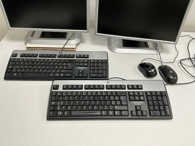 Hp lp1965 monitor (2x) - afbeelding 4 van  5