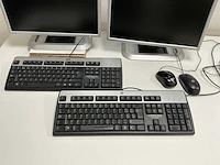 Hp lp1965 monitor (2x) - afbeelding 4 van  5