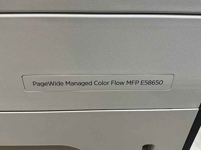 Hp mfp e58650 pagewide managed color flowprinter - afbeelding 8 van  8
