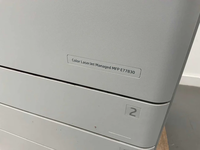 Hp mfp e77830 multifunctionele printer - afbeelding 4 van  6