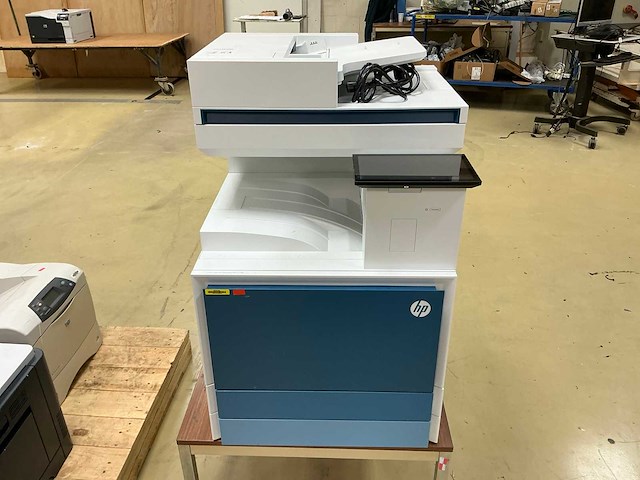 Hp mfp e786 color laserjet managed printer & scanner - afbeelding 7 van  14