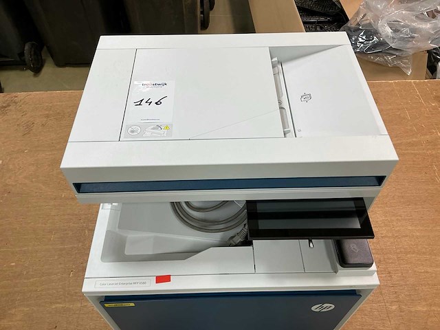 Hp mfp x580 color laserjet enterprise printer & scanner - afbeelding 6 van  12
