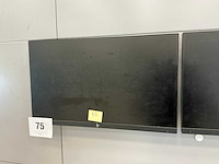 Hp monitors (2x) - afbeelding 3 van  6
