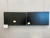 Hp monitors (2x) - afbeelding 2 van  4