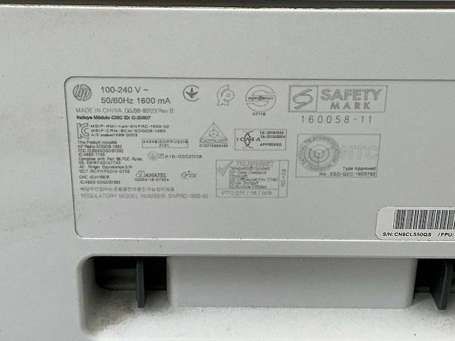 Hp officejet pro 7740 all-in-one inktjetprinter - afbeelding 4 van  4