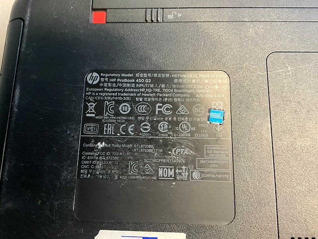 Hp pro book 450 g2 laptop - afbeelding 7 van  8
