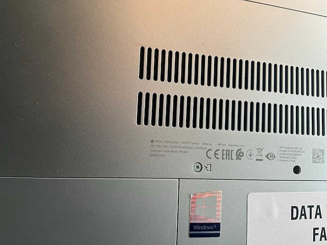 Hp probook 430 g5 laptop - afbeelding 8 van  8