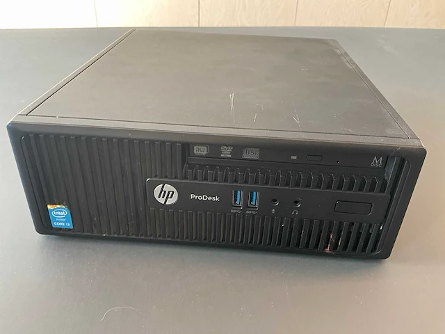 Hp prodesk 400 g2.5 small desktop pc - afbeelding 1 van  6