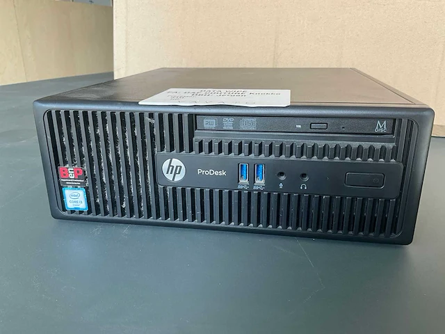 Hp prodesk 400 g3 sff desktop pc - afbeelding 2 van  7