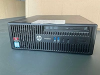 Hp prodesk 400 g3 sff desktop pc - afbeelding 2 van  7