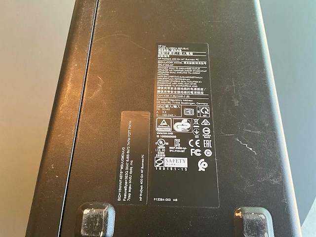 Hp prodesk 400 g4 mt business desktop pc - afbeelding 7 van  7