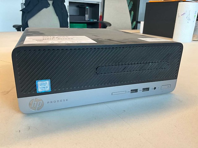 Hp prodesk 400 g4 sff desktop - afbeelding 1 van  5
