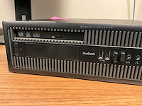 Hp prodesk desktop pc + iiyama monitor (2x) - afbeelding 4 van  10