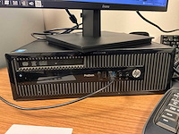 Hp prodesk desktop pc + iiyama monitor (2x) - afbeelding 5 van  10