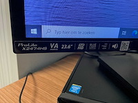 Hp prodesk desktop pc + iiyama monitor (2x) - afbeelding 8 van  10