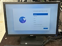 Hp prodesk + monitor, toetsenbord en muis - afbeelding 4 van  6