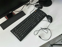 Hp prodesk + pc-scherm (2x) - afbeelding 6 van  6