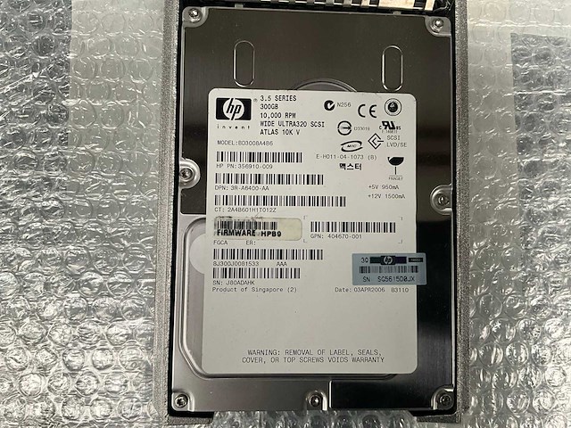 Hp proliant dl380 server met 4 harde schijven - afbeelding 6 van  7